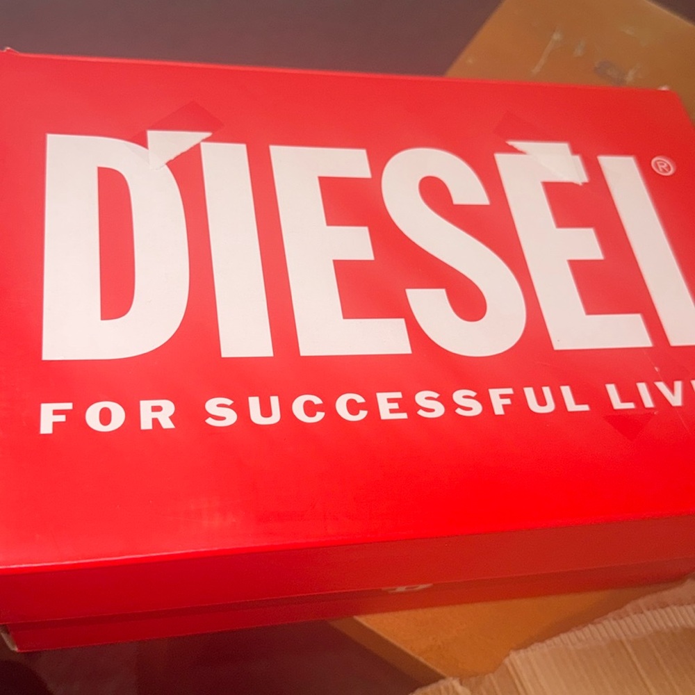DIESEL Sa-Maui X logo embossed logo flip flops